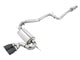 AWE Tuning Ford Focus ST Touring Edition Cat-back Exhaust - Resonated - Diamond Black Tips