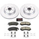 Power Stop 14-19 Infiniti Q50 Front Z17 Evolution Geomet Coated Brake Kit