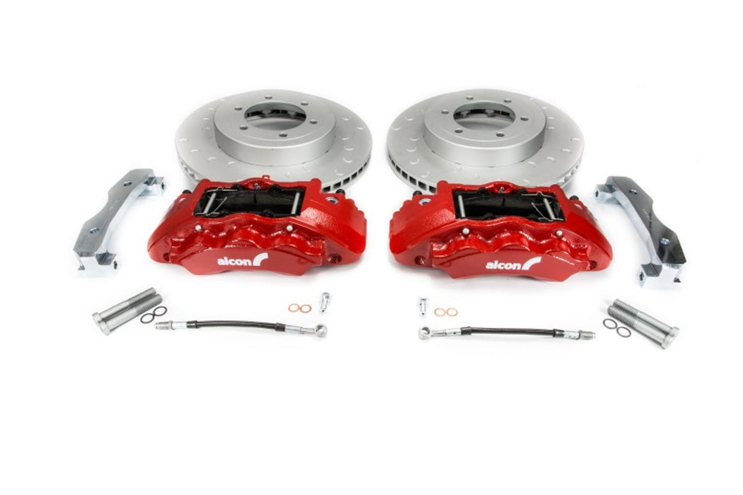 Alcon 1984+ Toyota LC76/79 355mmx36mm Rotors 6-Piston Front Brake Kit