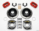 Wilwood Dynapro Low-Profile 11.00in P-Brake Kit Drill-Red Mopar/Dana 2.36in Off w/Snap Ring Bearing