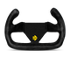 Momo MOD12/C Steering Wheel 250 mm -  Black Suede/Black Spokes