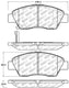 StopTech Street Select Brake Pads - Front