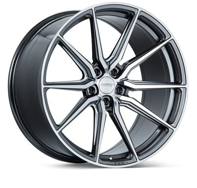 Vossen HF3 - 19x9 / ET15 / 5x120 / 72.56 - Deep  - SATIN BLACK