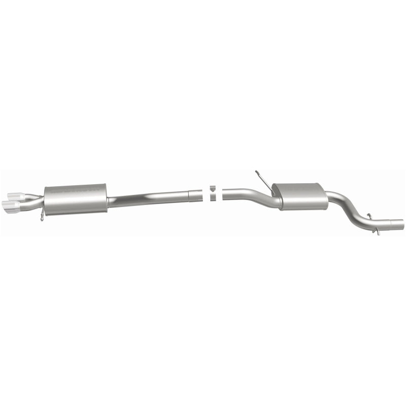 MagnaFlow 12 VW Jetta 2.0L Turbocharged Dual Straight D/S Rear Exit Stainless Cat Back Perf Exhaust