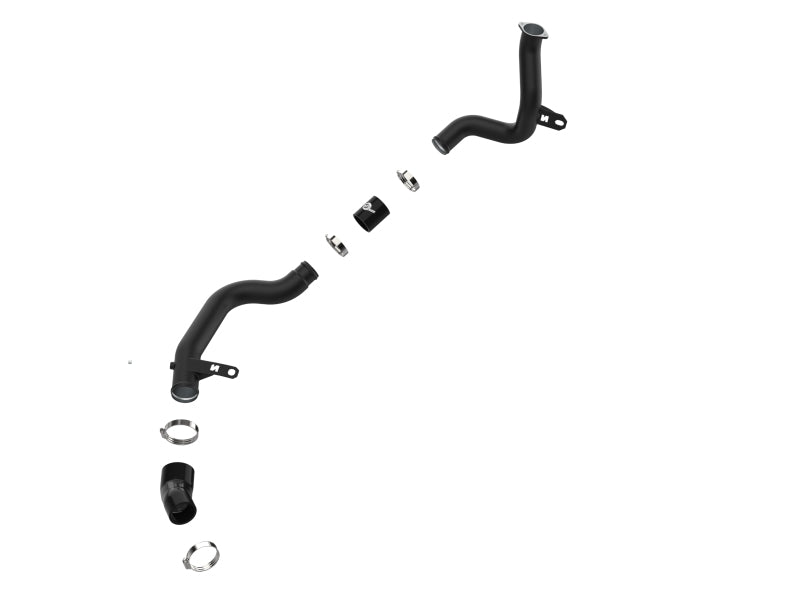 aFe 22-23 Hyundai Kona N L4 2.0L (t) BladeRunner 2-1/4in to 2-1/2in Aluminum Hot Charge Pipe - Black