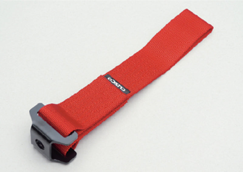 Cusco Universal 7715lbs Tow Strap - Red (420mm L x 50mm W)