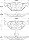 StopTech Street Touring 01-02 BMW Z3 / 03-09 Z4 / 10/90-07 3 Series Rear Brake Pads