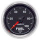 Innovate MTX Analog Fuel Pressure 0-100psi Gauge Kit - Black Dial