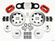 Wilwood Forged Dynalite Front Kit 12.19in Drill Red 1965-1969 Mustang Disc & Drum Spindle