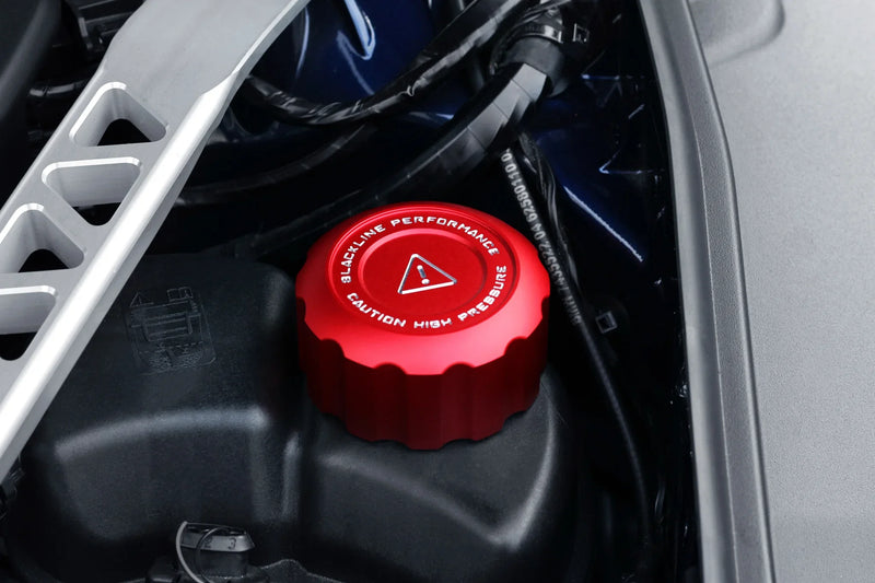 Toyota GR Supra 2020+ (A90) Blackline Performance Coolant Cap Cover Set