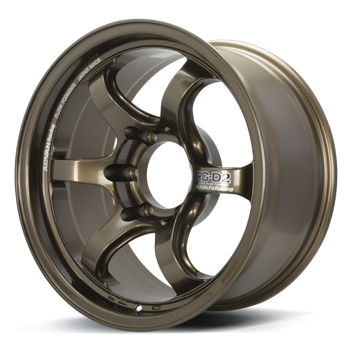 Advan RG-D2 18x9.0 +00 6-139.7 Umber Bronze Metallic Wheel