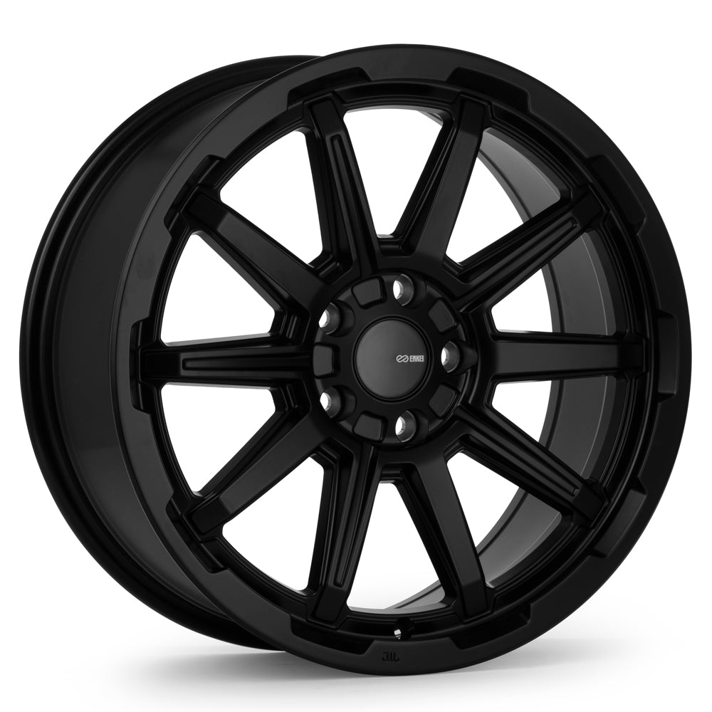 Enkei Adventurer 17x7.5 / ET 35 / 5x114.3 Bolt Pattern / 72.6mm Center Bore - Matte Black