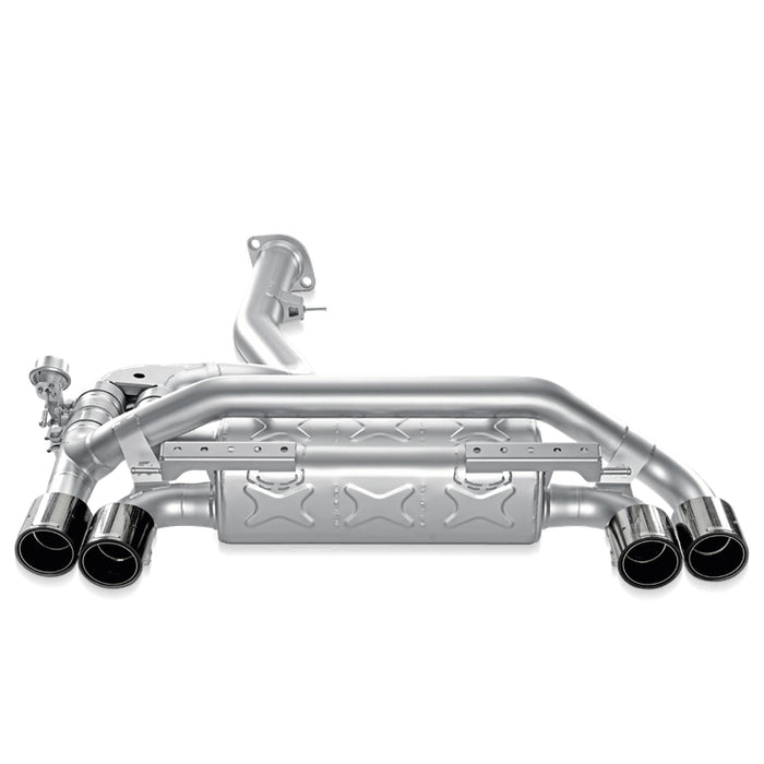 Akrapovic 11-12 BMW 1 Series M Coupe (E82) Evolution Line Cat Back (Titanium) w/ Carbon Tips
