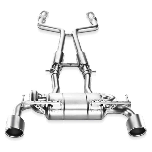 Akrapovic 09-17 Nissan 370Z Evolution Line Cat Back (SS) w/ Carbon Tips