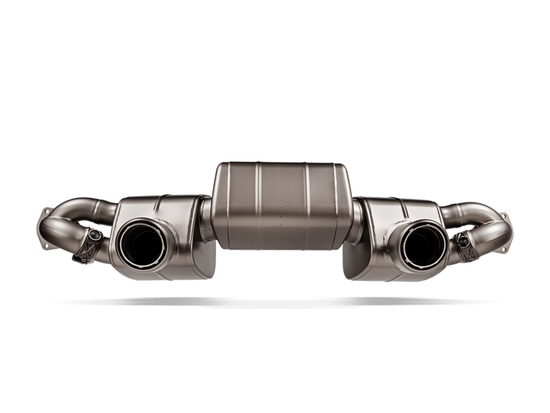 Akrapovic 2020+ Porsche Cayman GT4 (718) Slip-On Race Line Replacement Rubber Pipe