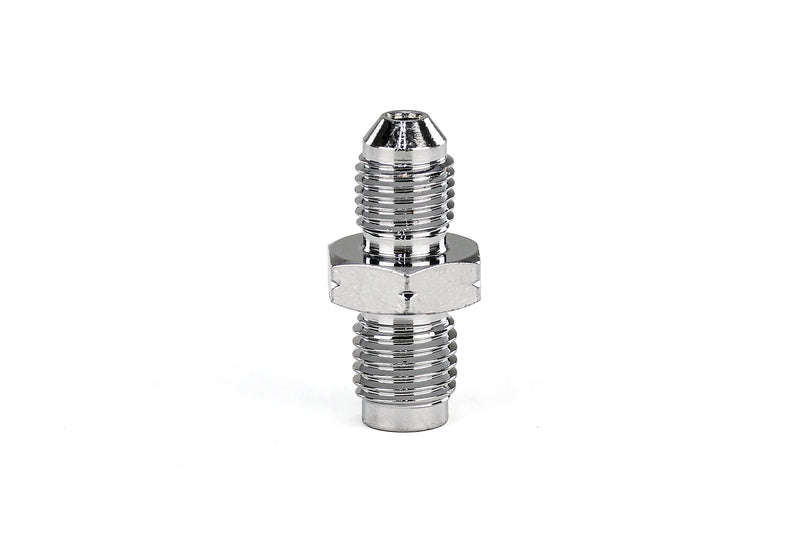 HPS -3 to M10x1.0 Straight AN Metric Adapter Steel (AN306-05-4ST)