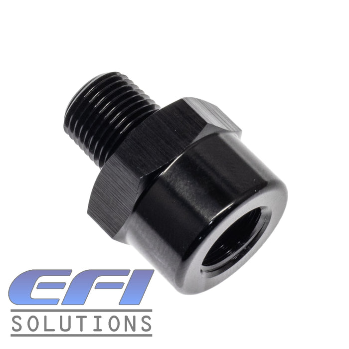 Turbosmart M10 Female to 1/8 NPT Male Straight - Black