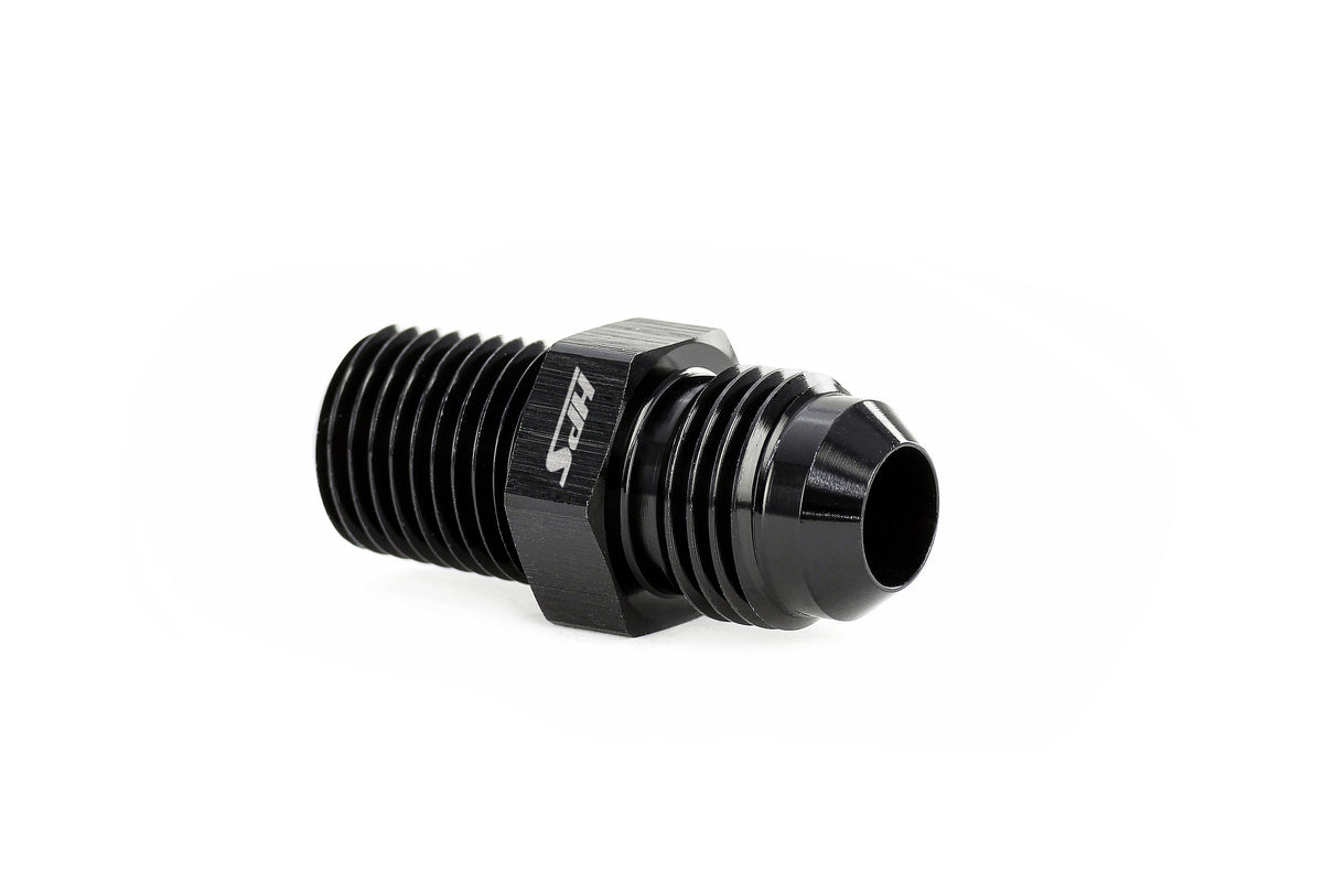 HPS -3 to 1/4 NPT Straight AN to NPT Adapter Aluminum (AN816128)
