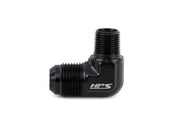 HPS -4 to 1/8 NPT 90 AN to NPT Adapter Aluminum (AN822-4)