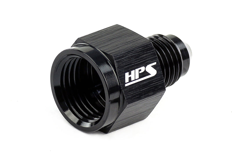 HPS -8 to -6 Straight AN Reducer Adapter Aluminum (AN894-08-06)