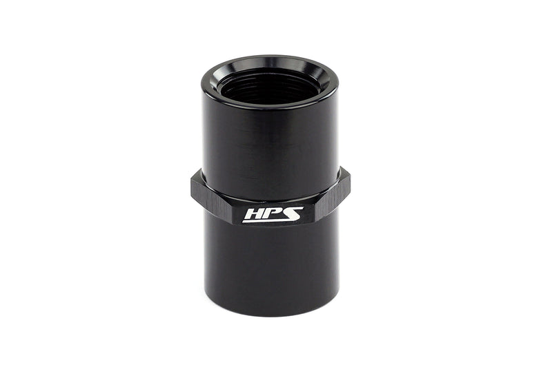 HPS 1/4 NPT Straight NPT Coupler Aluminum (AN910-02)