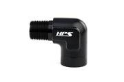 HPS 1/4 NPT 90 NPT Adapter Aluminum (AN914-02)