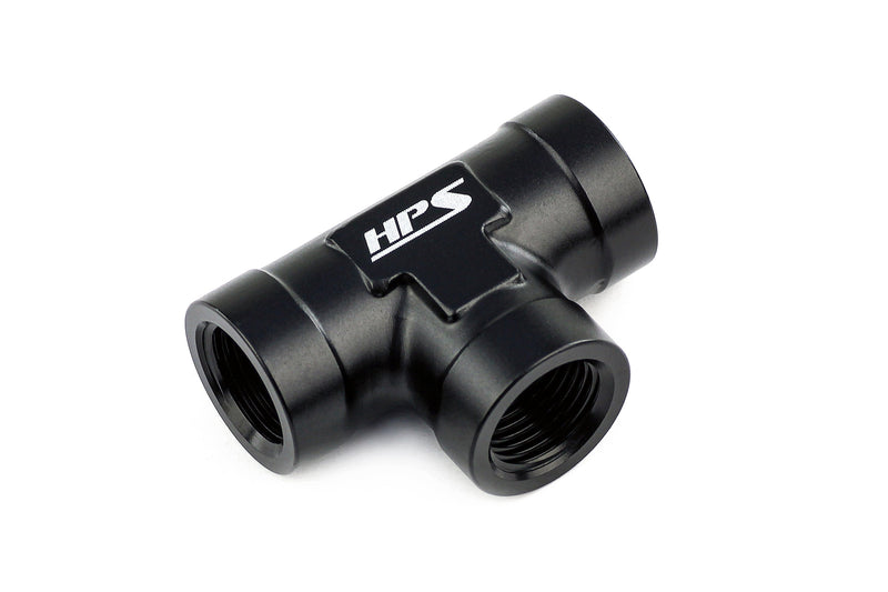 HPS 1/4 NPT Tee NPT Tee Aluminum (AN917-02)