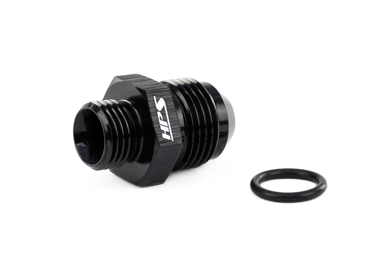 HPS -6 to 1/2-20 ORB Straight AN to ORB adapter Aluminum (AN920-06-05)