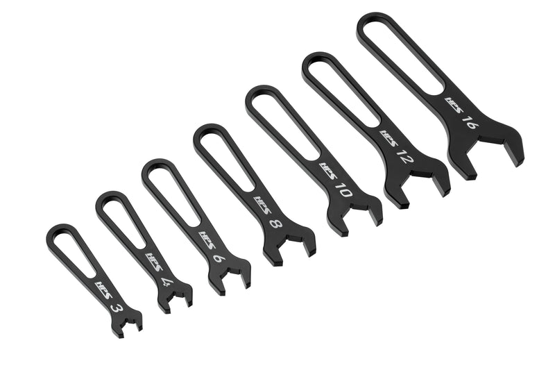 HPS -3 to -16 AN Wrench Set Aluminum (ANW316)