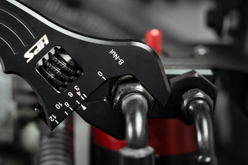 HPS Up to -12 Adjustable AN Wrench Aluminum (ANW500)