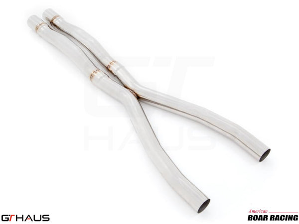 Cadillac CTS CTS-V Coupe 2011-2015 AR pipe section 1, stainless steel cat bypass for enhanced exhaust performance.
