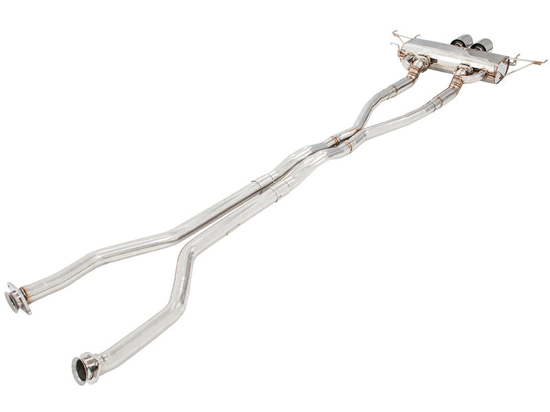 Premium performance exhaust system for Cadillac CTS-V Coupe 2011-2015, featuring stainless steel construction and enhanced sound.