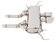 Premium exhaust system for Cadillac CTS-V Coupe 2011-2015, featuring stainless steel construction and dual tips.