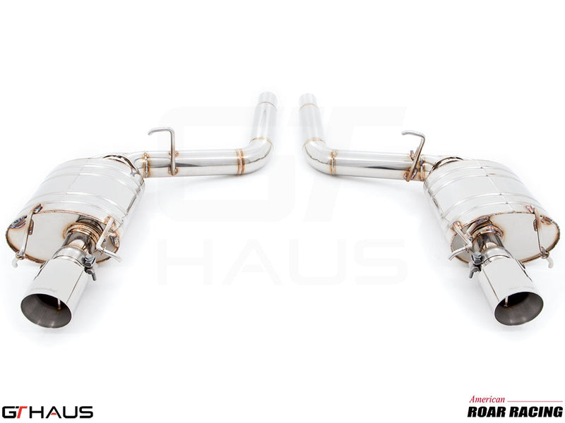 Premium performance exhaust system for Cadillac CTS-V Sedan and Wagon [2008-2015], featuring stainless steel construction.
