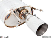 Premium exhaust system for Cadillac CTS-V Sedan and Wagon [2008-2015], featuring polished stainless steel and precision craftsmanship.