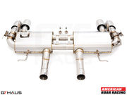 Premium performance exhaust system for 2016+ Chevrolet Camaro SS, featuring stainless steel construction and electronic valve control.