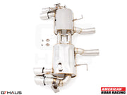 Premium performance exhaust system for 2017+ Chevrolet Camaro ZL1, featuring stainless steel construction and electronic valve control.
