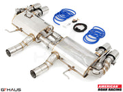 Premium performance exhaust system for 2017+ Chevrolet Camaro ZL1, featuring stainless steel construction and electronic valve control.