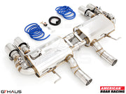 Premium performance exhaust system for 2017+ Chevrolet Camaro ZL1, featuring stainless steel construction and electronic valve control.