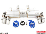 Premium exhaust system for 2017+ Chevrolet Camaro ZL1, featuring stainless steel construction and electronic valve control.