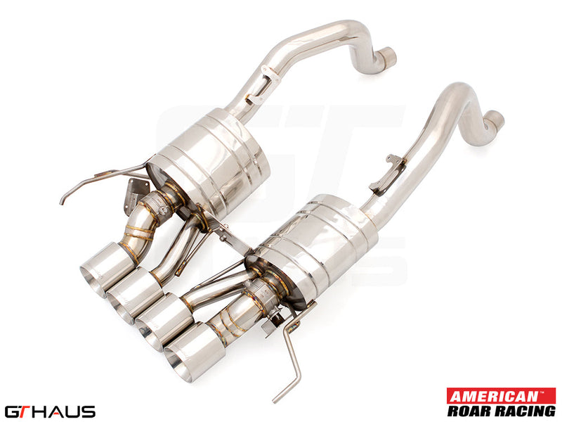 Premium performance exhaust system for 2015-2019 Chevrolet Corvette C7 Z06 V8, featuring stainless steel construction and enhanced sound.