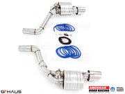 Premium exhaust system for Chrysler 300C SRT8 (2012-2014) featuring stainless steel construction and electronic valve control.