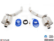 Premium performance exhaust system for Dodge Challenger DEMON/Redeye/Jail Break, featuring stainless steel construction and electronic valve control.