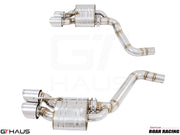 Premium exhaust system for Dodge Challenger DEMON, Redeye, and Jail Break, featuring stainless steel construction and performance design.