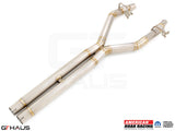 Premium catback X-pipe exhaust system for 2015+ Dodge Challenger SRT8, Scat-pack, and Hellcat models.