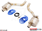 Premium exhaust system for Dodge Challenger SRT8, Scat-pack, and Hellcat 707, featuring stainless steel construction and electronic valve control.