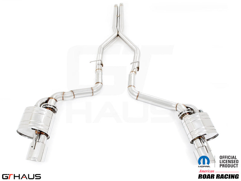 Premium performance exhaust system for Dodge Charger SRT8, Scat-pack, Hellcat 707, and Redeye models (2015+).