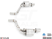 Premium performance exhaust system for Dodge Charger SRT8, Scat-pack, Hellcat 707, and Redeye (2015+). T304 stainless steel.