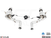 Premium exhaust system for 2021+ Dodge Durango Hellcat featuring stainless steel construction and electronic valve control.