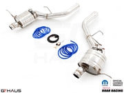 Premium exhaust system for 2021+ Dodge Durango Hellcat featuring stainless steel construction and electronic valve control.